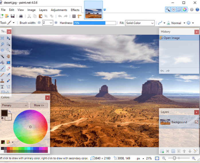 Los 10 mejores editores de fotos alternativos gratuitos de ms Paint para windows