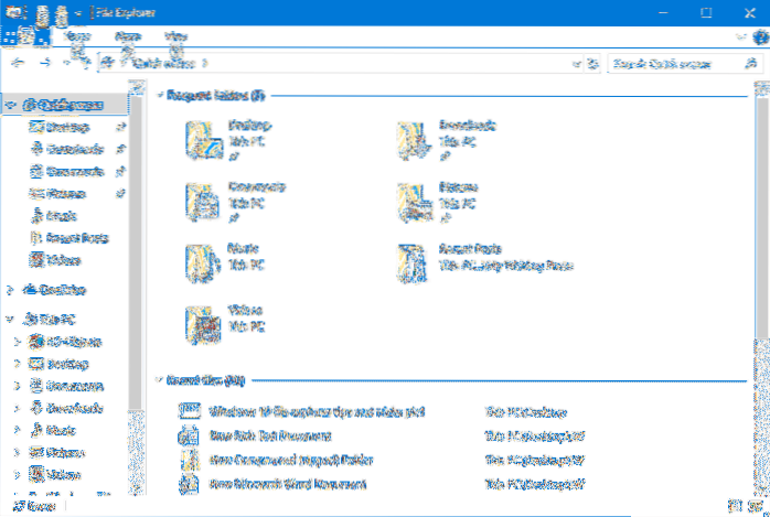 10 migliori suggerimenti per Esplora file di Windows 10