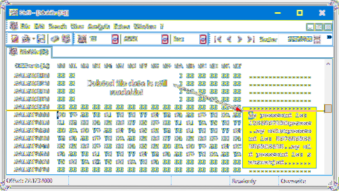 10 Free Tools to Securely Wipe Free Disk Space Preventing Recovery