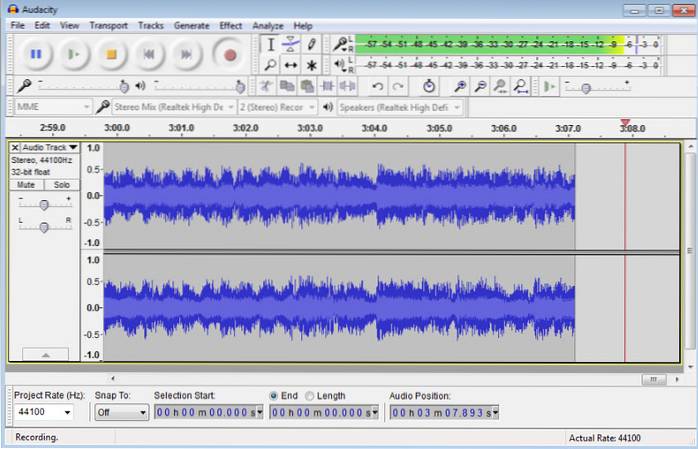12 migliori editor audio gratuiti per Windows 10