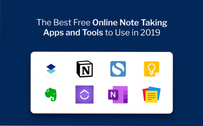12 Best Note-Taking Apps you should use in 2020