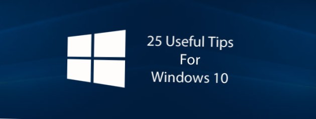 25 användbara tips Alla Windows 10-användare borde veta om