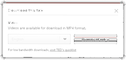 2 façons de télécharger automatiquement plusieurs vidéos à partir de TED.com