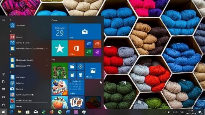 2 måder at genstarte Start-menuen i Windows 10