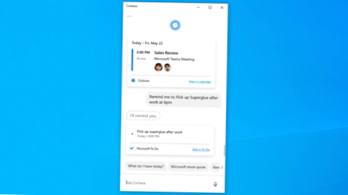 3 Dinge, die Sie mit Cortana in Windows 10 tun können