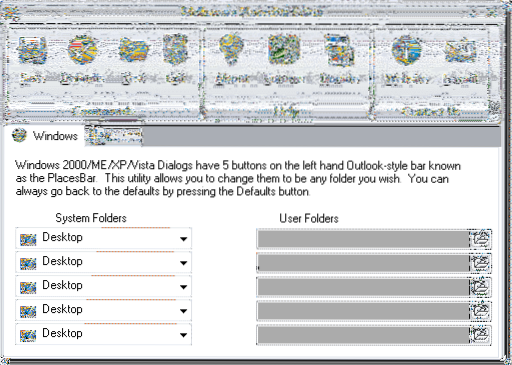 3 Tools to Edit the Places Bar in Windows Vista and 7