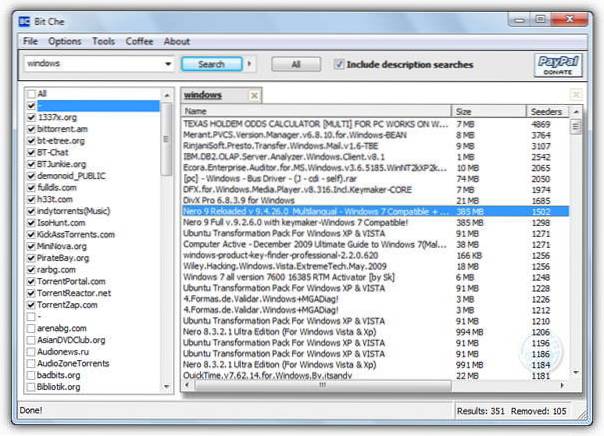 3 Strumenti per cercare torrent su più siti web di tracker
