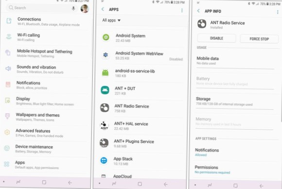 3 måder at finde appversionen til en installeret app på Android