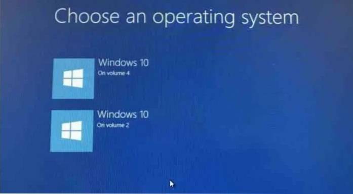 3 způsoby obnovení nabídky Dual Boot v systému Windows 10