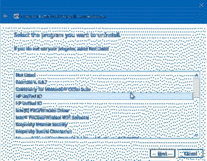 3 måter å avinstallere programmer som ikke vil avinstalleres i Windows 10