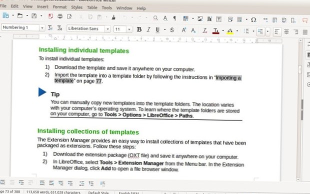 4 nejlepší alternativy k Libre Office v Linuxu