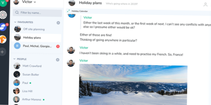 4 best Slack alternatives on Linux