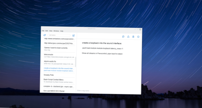 4 großartige Apps zum Notieren unter Linux