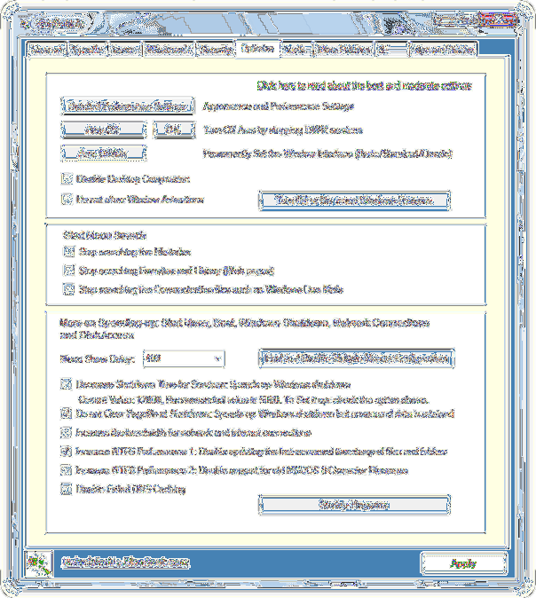 4 verktyg för att inaktivera Windows standardfunktioner för nybörjare
