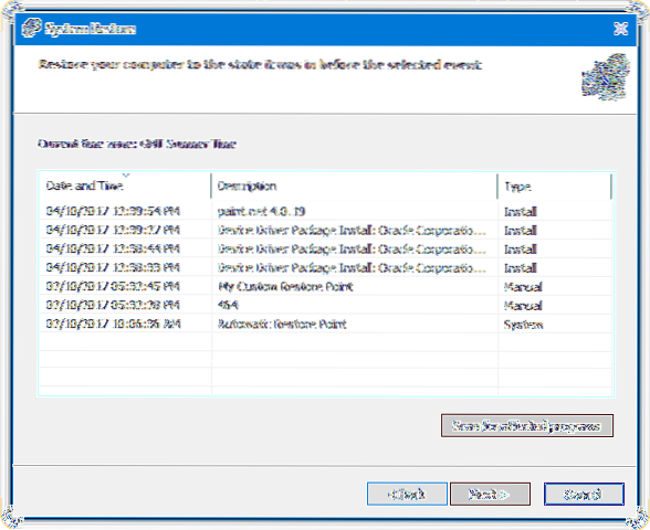 4 modi per modificare l'utilizzo dello spazio su disco di Ripristino configurazione di sistema di Windows
