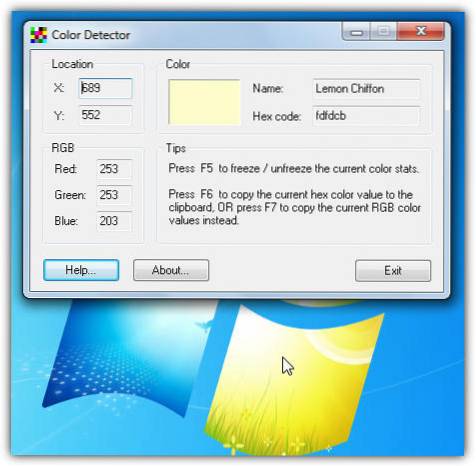 4 způsoby, jak zjistit název barvy zobrazené na obrazovce