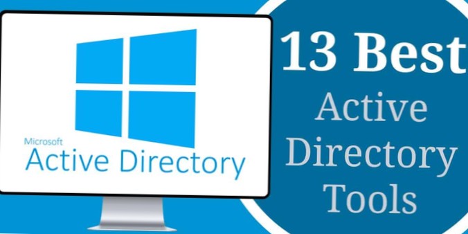 5 meilleurs outils et logiciels de gestion Active Directory