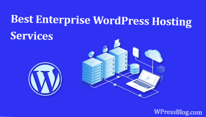 5 Melhores Empresas de Hospedagem WordPress Empresarial em 2019