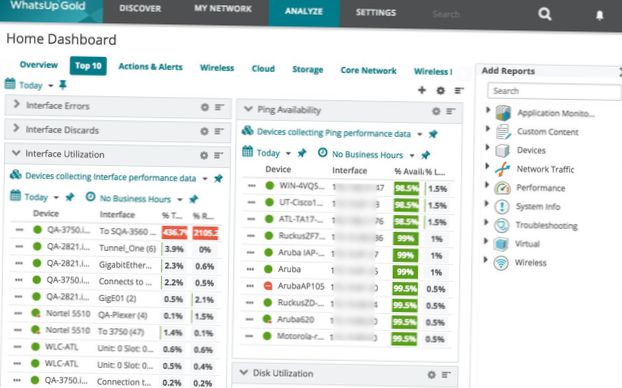 5 nejlepších alternativ Spiceworks pro ještě lepší monitorování
