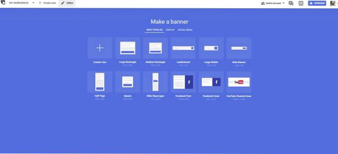 5 outils gratuits à personnaliser