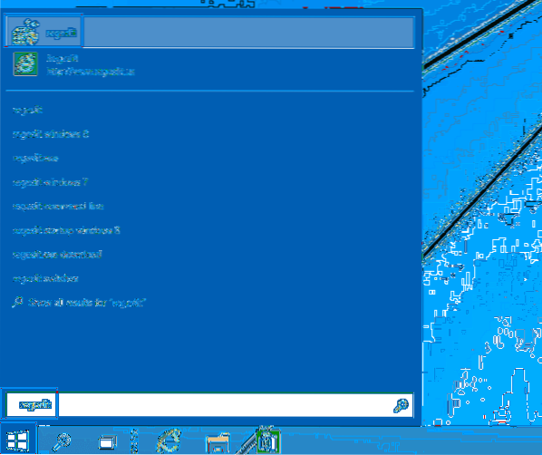 5 Methoden zum Öffnen des Registrierungseditors in Windows 10
