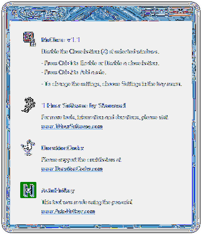5 Software para impedir que o programa feche, desativando o botão Fechar