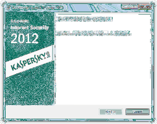5 Oplossingen voor de installatie van Kaspersky voortijdig beëindigd vanwege een fout
