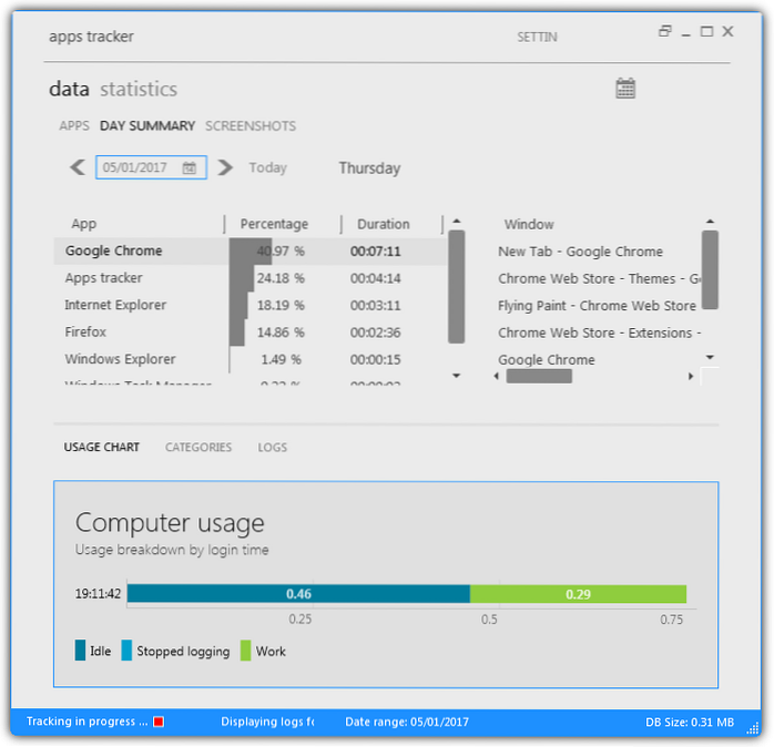 5 Tools To Record And Check Application Usage Times