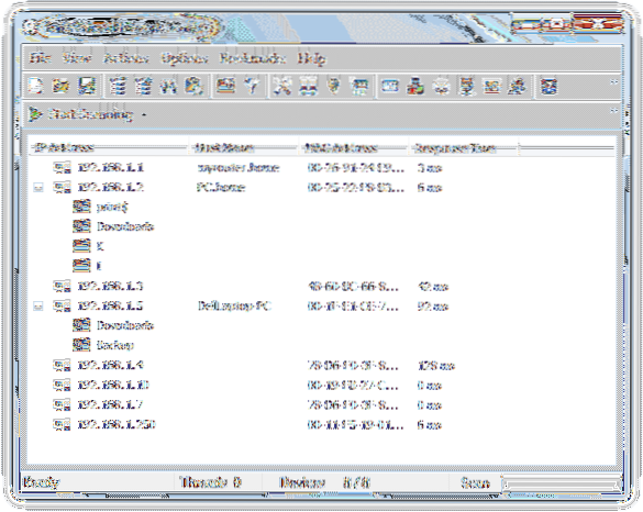 5 Strumenti per eseguire la scansione dei computer collegati sulla rete locale e trovare cartelle condivise
