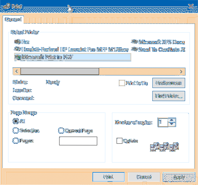 5 usi della funzionalità Microsoft Print to PDF in Windows 10