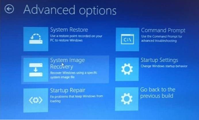 5 modi per aprire le opzioni di avvio avanzate in Windows 10