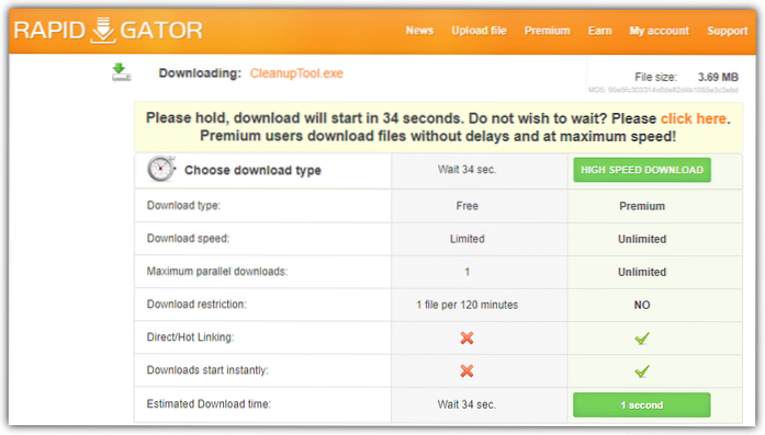 7 File Hosting Websites with Direct Download Links for Free Users
