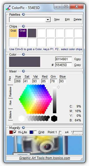 7 nástrojů pro získání barevného kódu HTML používaného na obrazovce