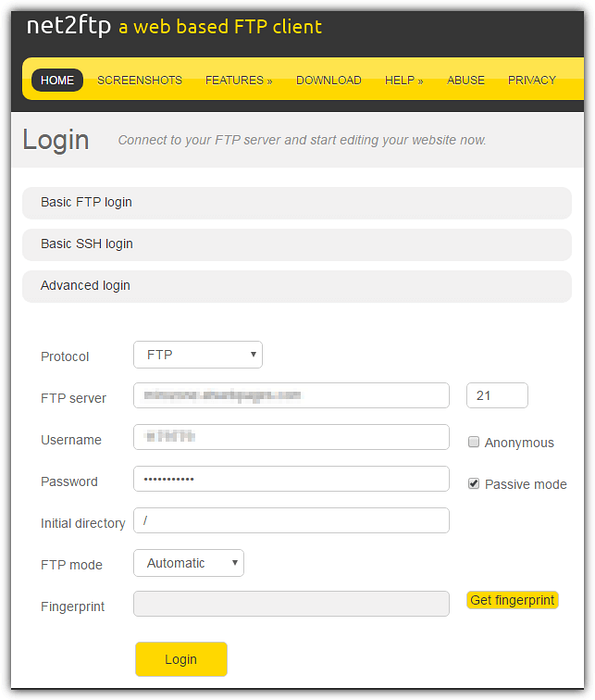 7 sätt att komma åt FTP via brandvägg och proxy med webbaserad FTP