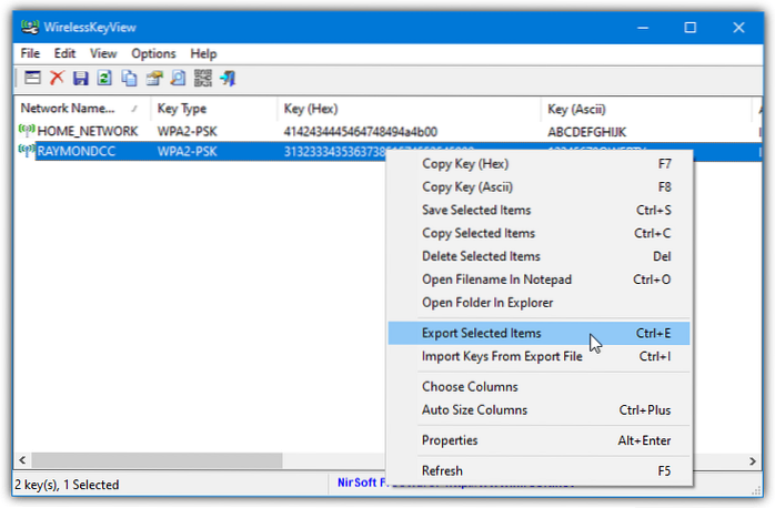 7 modi per importare ed esportare le impostazioni del profilo di rete wireless