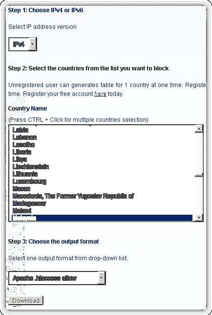 8 modi per bloccare i visitatori del tuo sito web in base al Paese