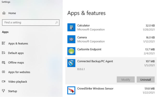 8 způsobů odinstalování aplikací / programů ve Windows 10