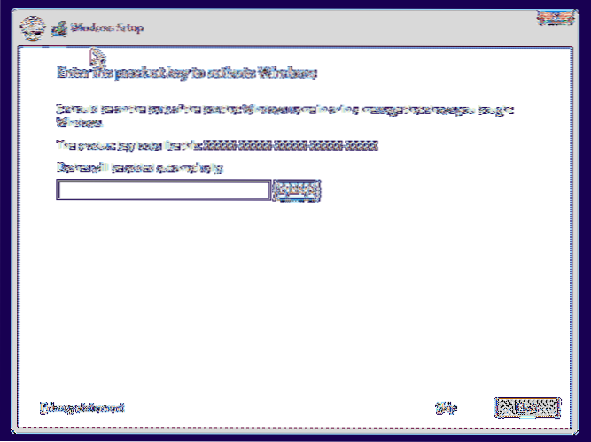 Ativando o Windows 10 após uma instalação limpa