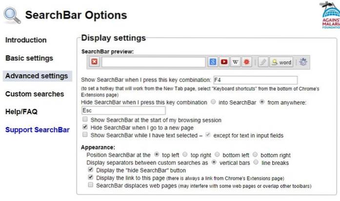 Add A Search Box To Chrome Browser