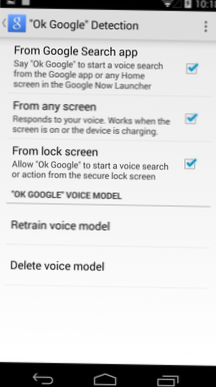 Dodaj wykrywanie Ok Google do wszystkich ekranów na urządzeniu [Brak rootowania]