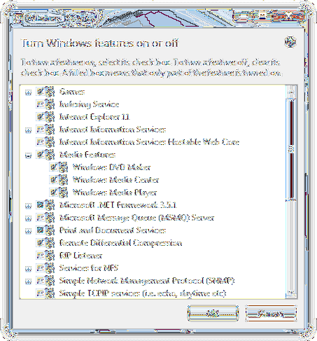 Add or Remove Windows Features Via Command Prompt or PowerShell