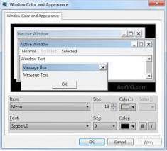 Advanced Appearance Settings For Windows 8.1