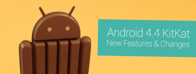 Android 4.4 KitKat Souhrn nových funkcí