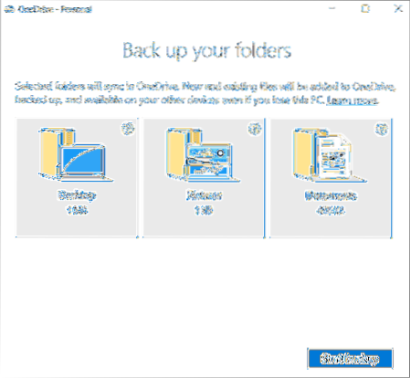 Automatically Backup Desktop, Documents