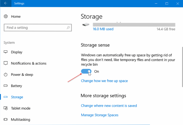 Automatically Delete Previous Windows Installation Files In Windows 10