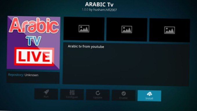 Cele mai bune suplimente arabe Kodi Cum să vizionați filme arabe, emisiuni TV pe Kodi