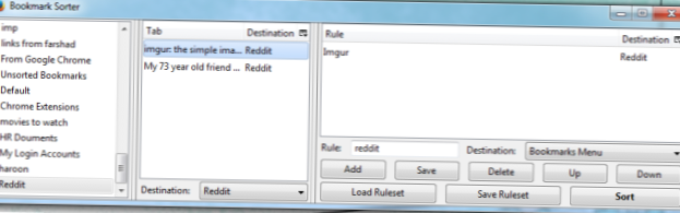 Bookmark Sorter è uno strumento di automazione per l'ordinamento dei segnalibri [Firefox]