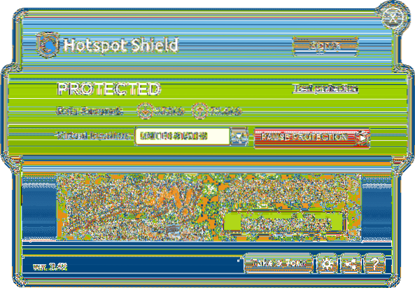 Gå förbi Hotpost Shield Free Bandwidth Limit och Ad Banner