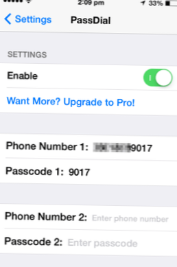 Call Contacts From Your iPhone's Passcode Screen Using PassDial