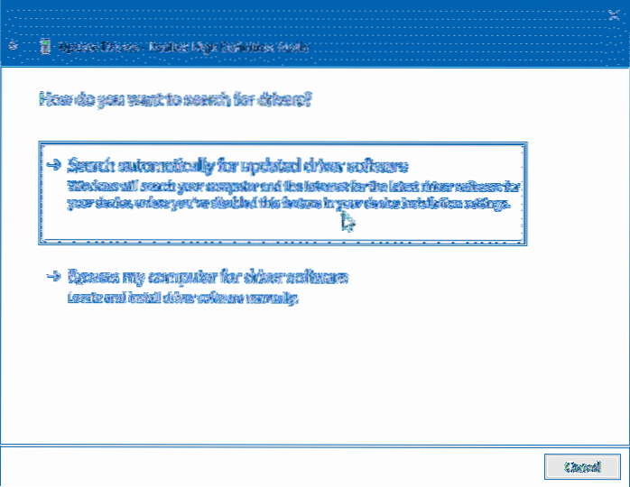 Controleer op update van apparaatstuurprogramma's in Windows 10 zonder hulpprogramma's van derden